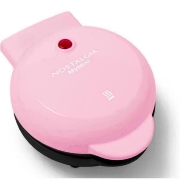 New set of MyMini pink Griddle  And Mini Personal Sandwich Maker Bundle - Picture 2 of 15